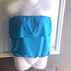 Tube top turquoise